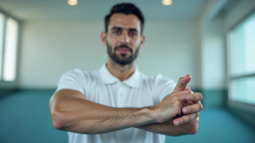 متخصصة علاج طبيعي تشرح تمارين استطالة لاعب تنس